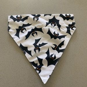 Halloween bat bandana collar slide